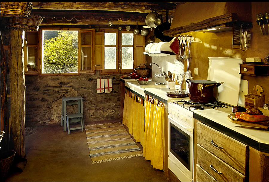Very rustic kitchen